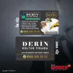 Koltuk Yıkama Kartvizit Baskı (Md: KT144)