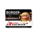 Burger Magnet Bastırma 1000 Adet Md071