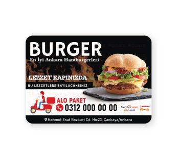Hamburger Magnet Bastırma 1000 Adet(Md:073)