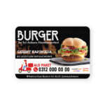 Hamburger Magnet Bastırma 1000 Adet(Md:074)