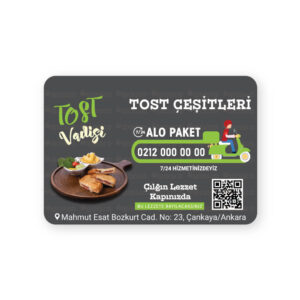 Tostçu - Büfe Magnet Bastırma 1000 Adet (Md:1045)