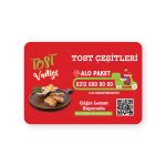 Tostçu - Büfe Magnet Bastırma 1000 Adet (Md:1046)
