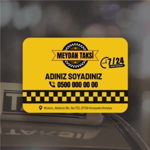 Taksici Magnet Bastırma (TK:1565)