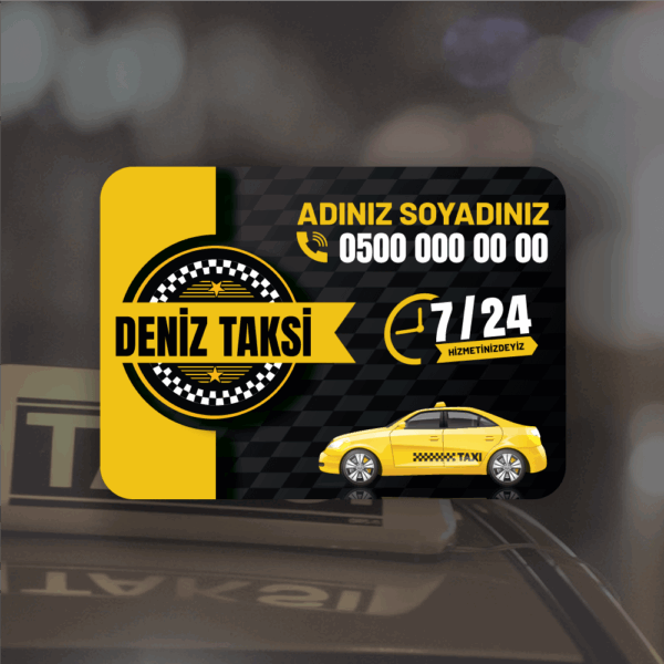 Taksici Magnet Bastırma (TK:1566) 1000 Adet Taksi magnet bastırma