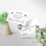 Teşekkür Kartı 1000 Adet Baskı (Md: KJ090)