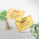 Teşekkür Kartı Tek veya Çift Yönlü Baskı (Md: KJ092)