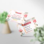 Teşekkür Kartı 1000 Adet Baskı (Model KJ072)