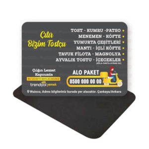 Tostçu - Büfe Magnet Bastırma 1000 Adet (Md:1034)