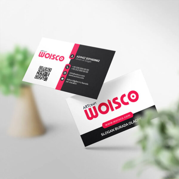 Kartvizit Tek veya Çift Yönlü Baskı (Model Y1617)