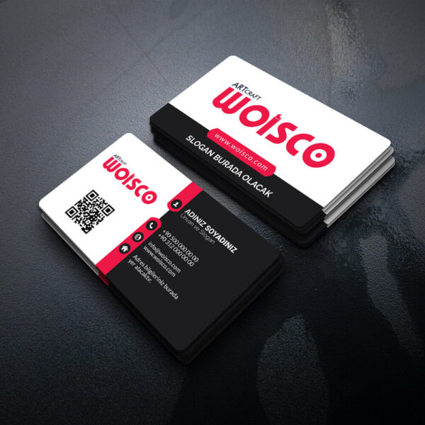 Kartvizit Tek veya Çift Yönlü Baskı (Model Y1617)