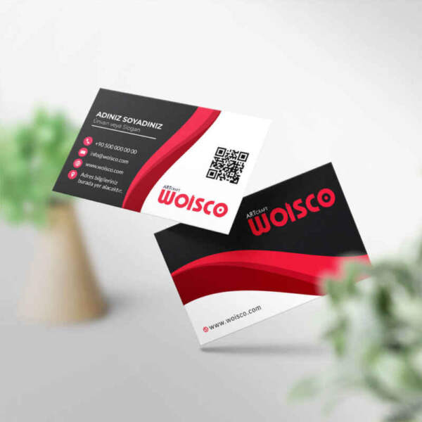 Kartvizit Tek veya Çift Yönlü Baskı (Model Y1618)