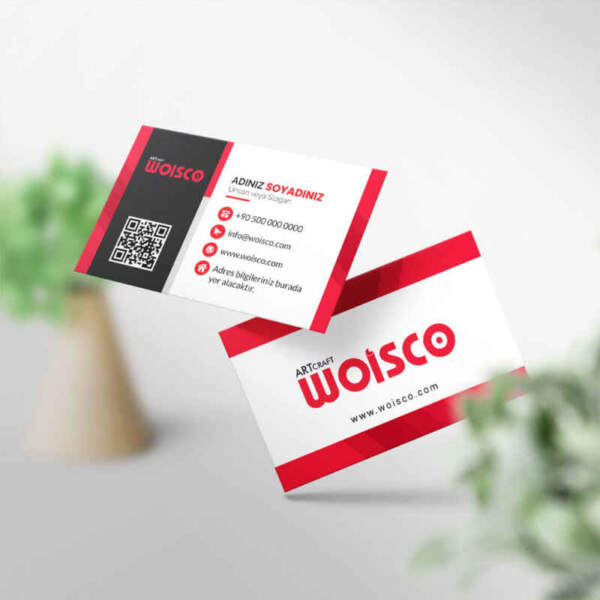 Kartvizit Tek veya Çift Yönlü Baskı (Model Y1622)