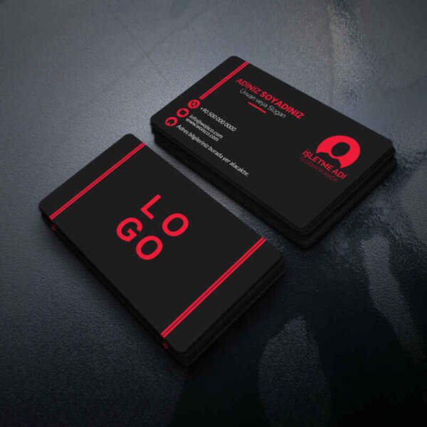 Kartvizit Tek veya Çift Yönlü Baskı (Model Y1623)