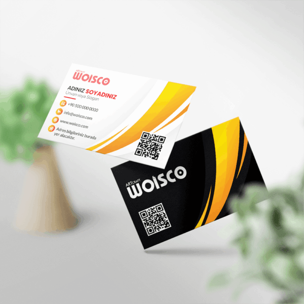 Kartvizit Tek veya Çift Yönlü Baskı (Model Y1613)