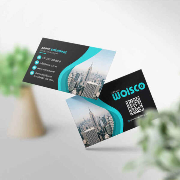 Kartvizit Tek veya Çift Yönlü Baskı (Model Y1626)