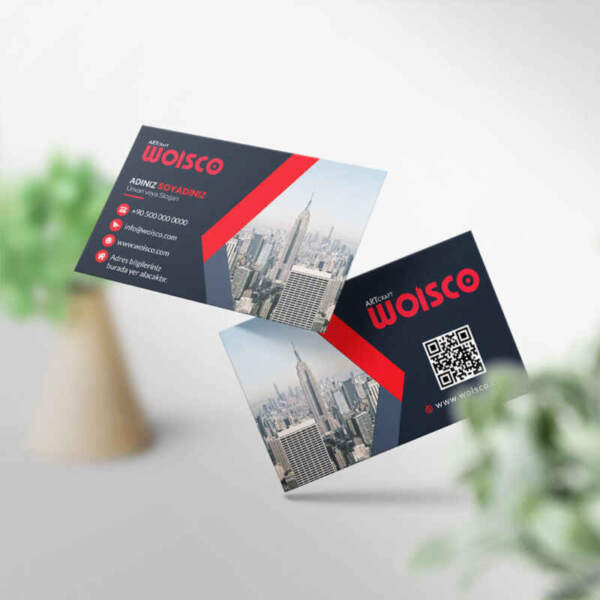 Kartvizit Tek veya Çift Yönlü Baskı (Model Y1627)