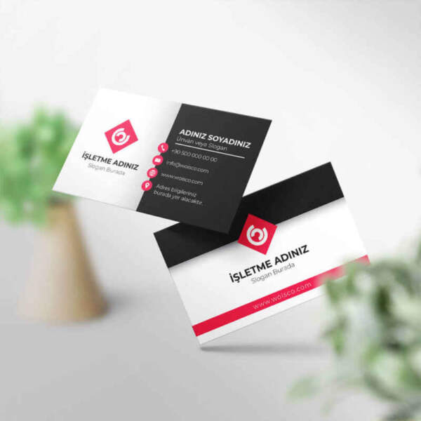 Kartvizit Tek veya Çift Yönlü Baskı (Model Y1630)