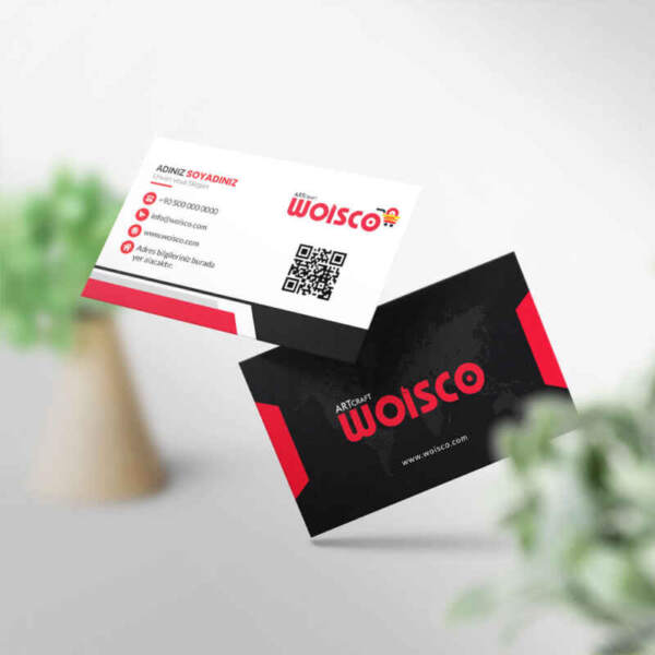 Kartvizit Tek veya Çift Yönlü Baskı (Model Y1631)