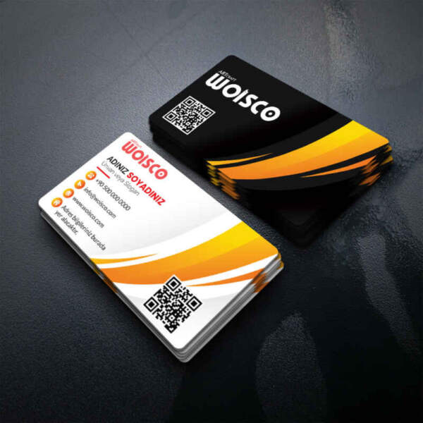 Kartvizit Tek veya Çift Yönlü Baskı (Model Y1613)