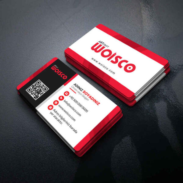 Kartvizit Tek veya Çift Yönlü Baskı (Model Y1634)