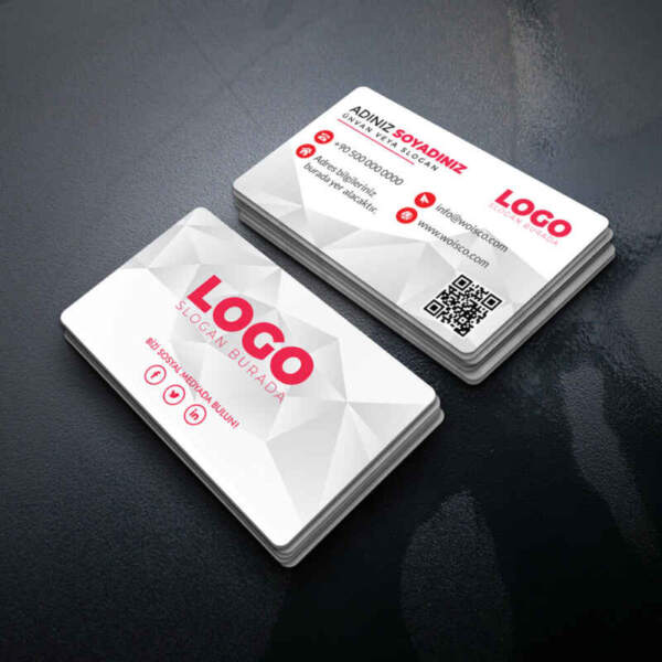 Kartvizit Tek veya Çift Yönlü Baskı (Model Y1636)