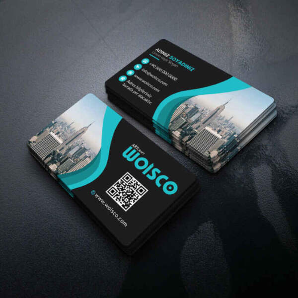 Kartvizit Tek veya Çift Yönlü Baskı (Model Y1638)