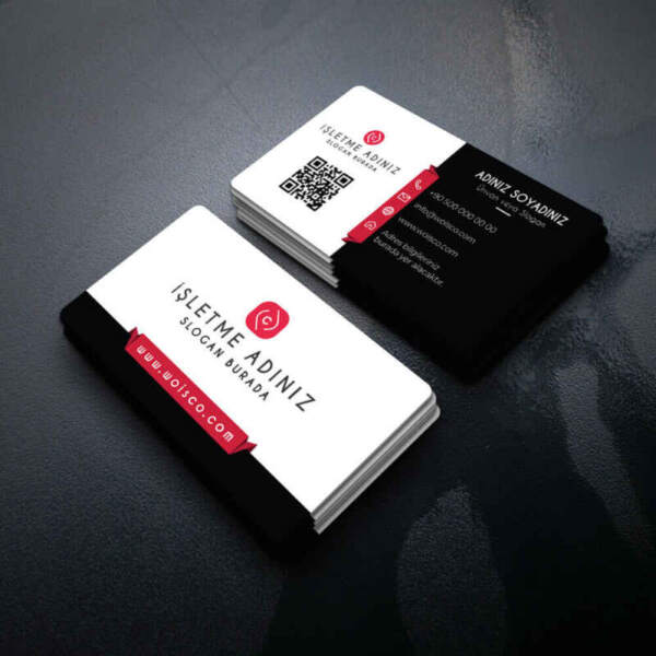 Kartvizit Tek veya Çift Yönlü Baskı (Model Y1640)