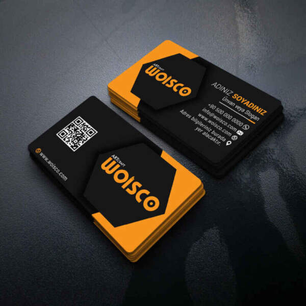 Kartvizit Tek ve Çift Yönlü Baskı 1000 Adet (Model Y1642)