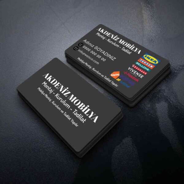 Mobilya Kurulum Kartvizit Baskı (Model Y1644)