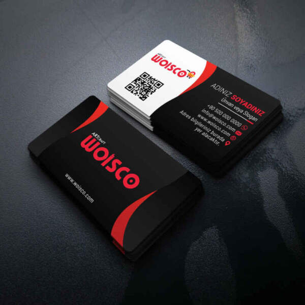 Kartvizit Tek ve Çift Yönlü Baskı 1000 Adet (Model Y1645)