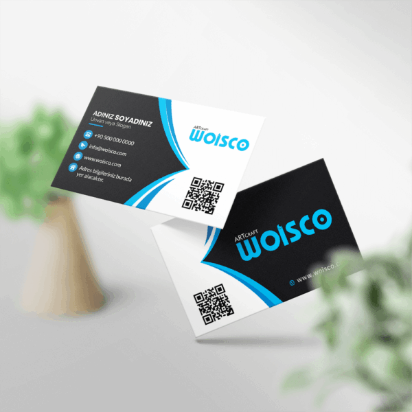 Kartvizit Tek veya Çift Yönlü Baskı (Model Y1615)