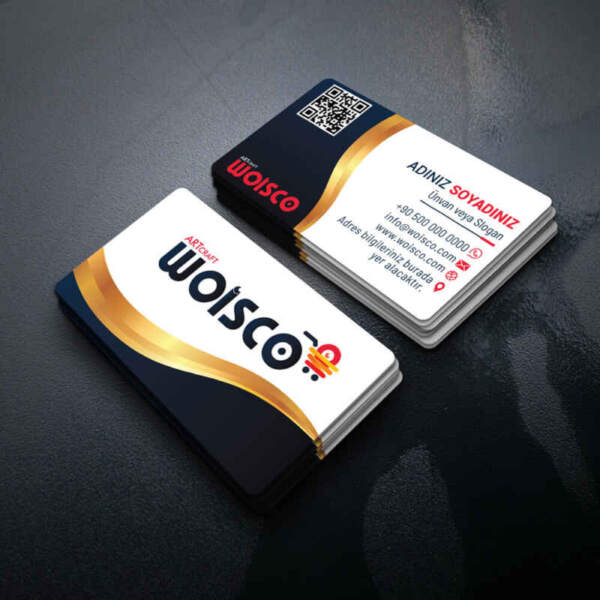 Kartvizit Tek ve Çift Yönlü Baskı 1000 Adet (Model Y1648)