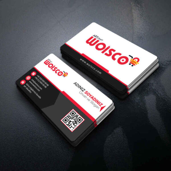 Kartvizit Tek ve Çift Yönlü Baskı 1000 Adet (Model Y1648)