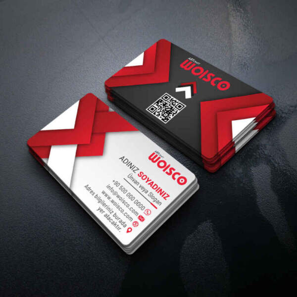 Kartvizit Tek ve Çift Yönlü Baskı 1000 Adet (Model Y1649)