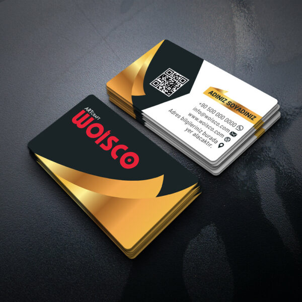 Kartvizit Tek ve Çift Yönlü Baskı 1000 Adet (Model Y1651)