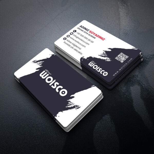 Kartvizit Tek ve Çift Yönlü Baskı 1000 Adet (Model Y1652)