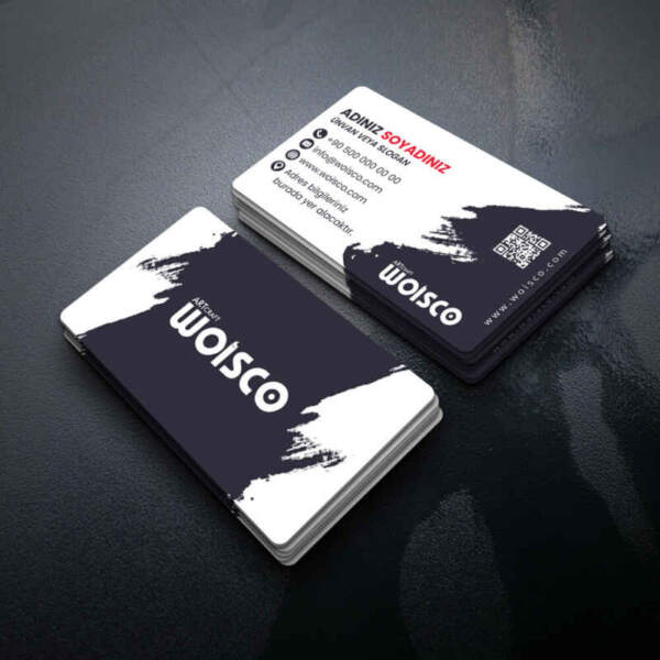 Kartvizit Tek ve Çift Yönlü Baskı 1000 Adet (Model Y1652)