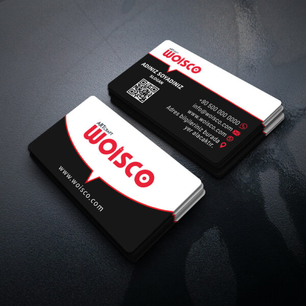 Kartvizit Tek ve Çift Yönlü Baskı 1000 Adet (Model Y1653)