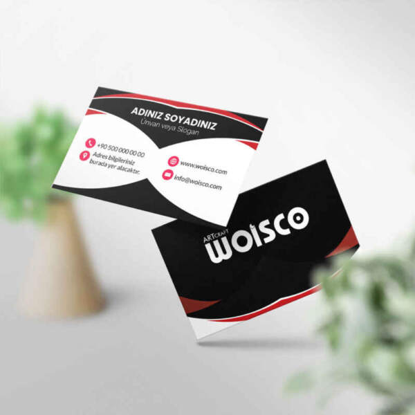 Kartvizit Tek veya Çift Yönlü Baskı (Model Y1616)