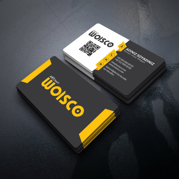 Kartvizit Tek ve Çift Yönlü Baskı 1000 Adet (Model Y1655)