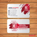 Eczane Kartvizit 1000 Adet Baskı (Model E248)