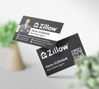 Zillow Business Cards Printing 1000 Pcs (BC179)