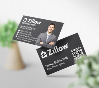 Zillow Business Cards Printing 1000 Pcs (BC180)