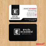 Eczane Kartvizit 1000 Adet Baskı (Model E253)