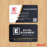 Eczane Kartvizit 1000 Adet Baskı (Model E255)