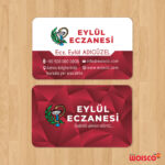 Eczane Kartvizit 1000 Adet Baskı (Model E261)