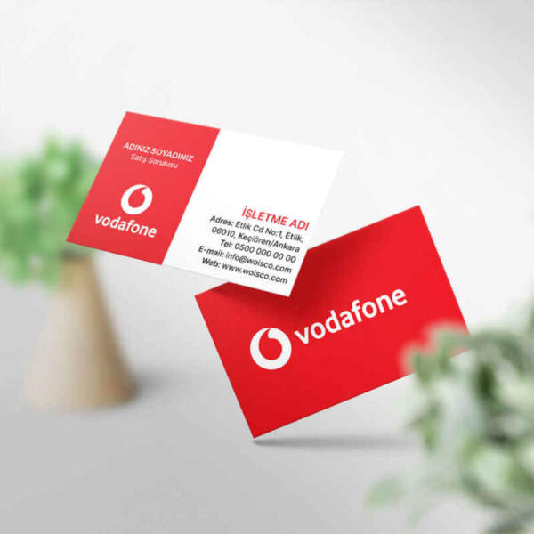 Vodafone Kartvizit Model VK0004