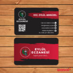 Eczane Kartvizit 1000 Adet Baskı (Model E238)