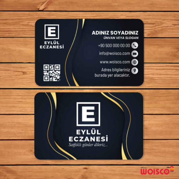 Eczane Kartvizit 1000 Adet Baskı (Model E239)