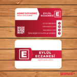 Eczane Kartvizit 1000 Adet Baskı (Model E240)